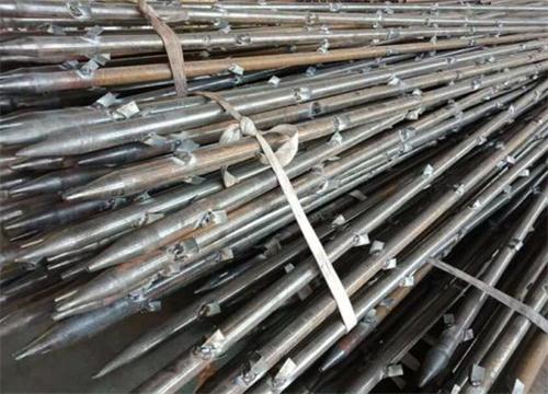 青松路街道管棚钢花管加工